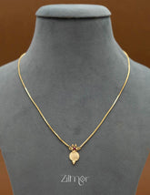 Kaashu Pendant Solitaire Necklace - KE100436 2-Zilmor